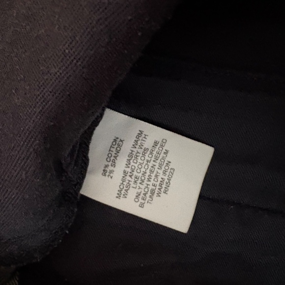 Banana Republic Denim Cropped Trousers Mid Rise Women’s Size 10 - Picture 4 of 11